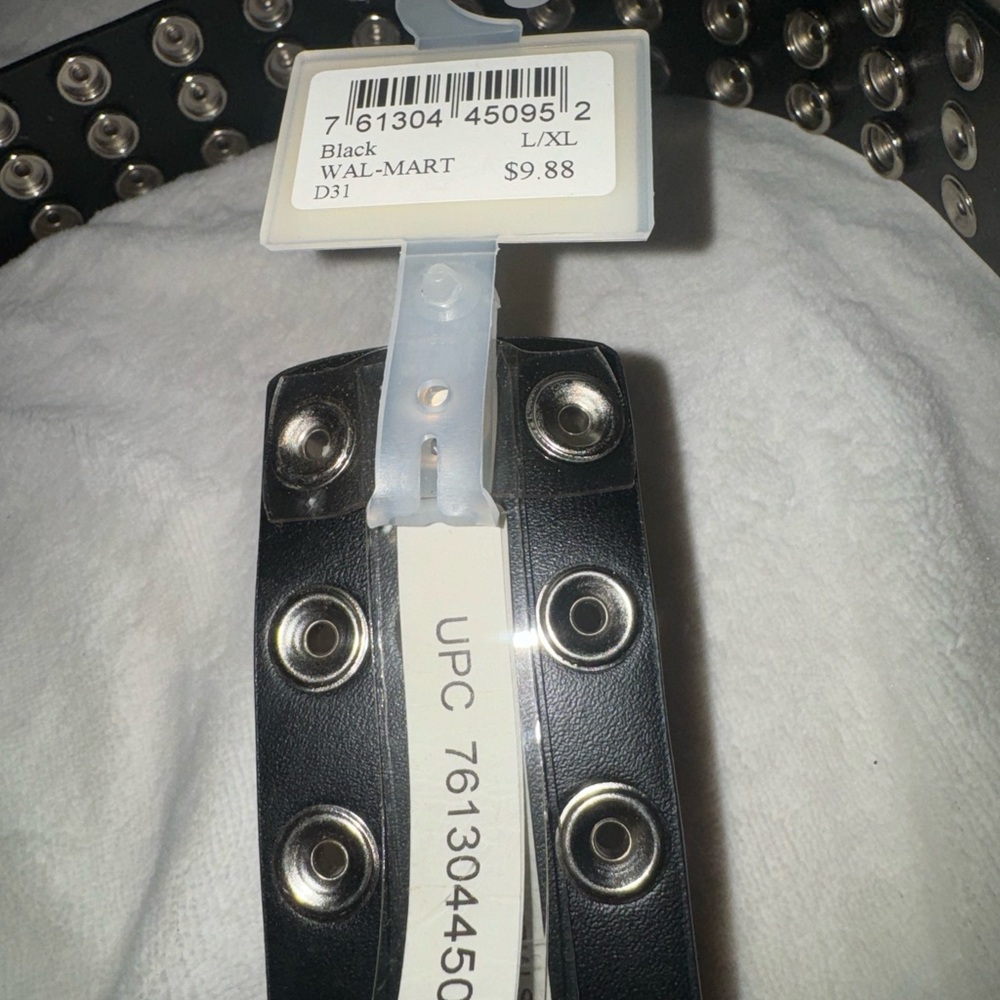 No boundaries black snap button belt - Picture 5 of 6